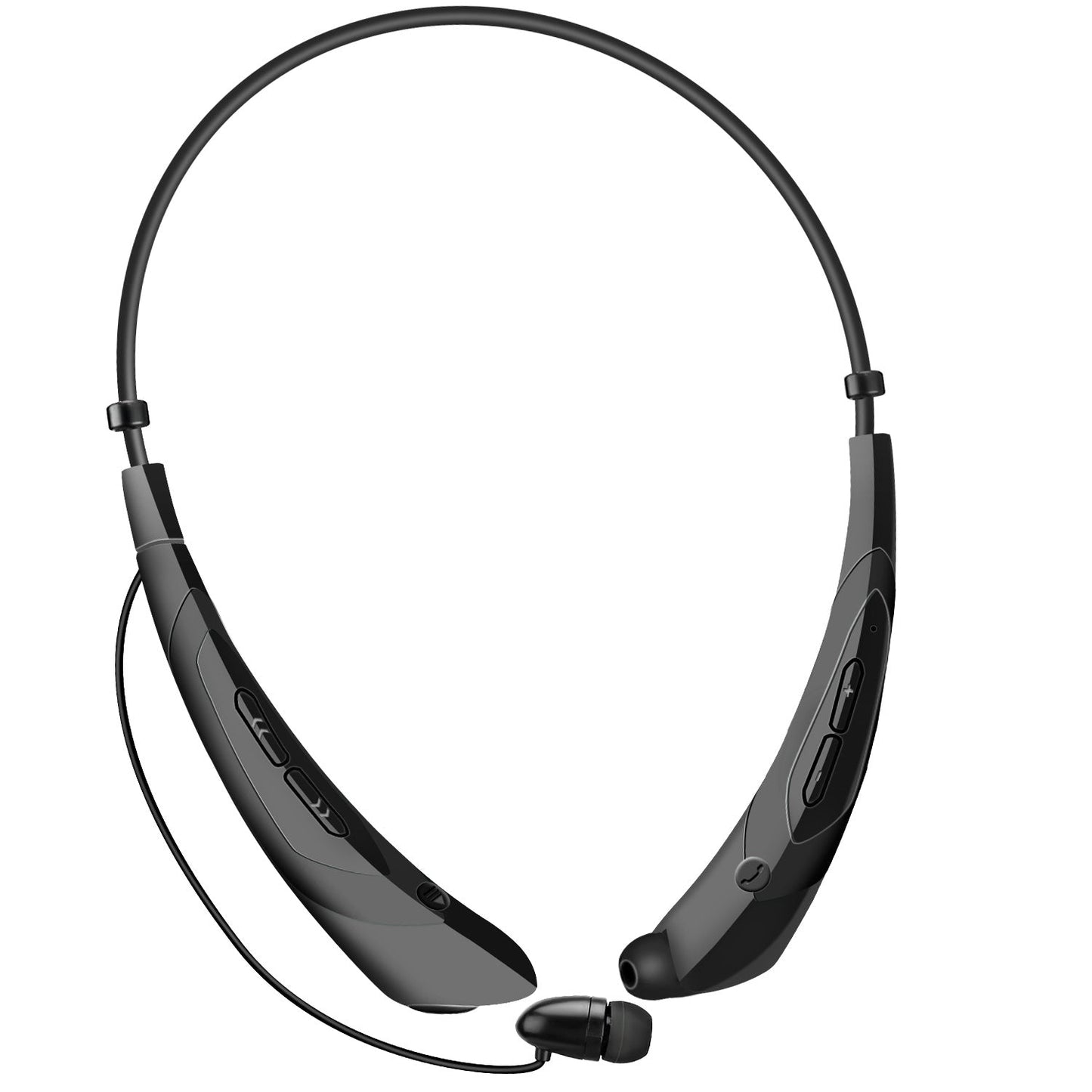 Wireless Neckband Headphones V5.0 Sweat-proof Sport Headsets Earbuds In-Ear Magnetic Neckbands Stereo Earphone Deep Bass Earphone w/Mic