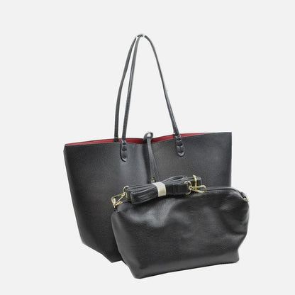 Women's Kendra Reversible Supersoft Vegan Leather Tote Handbag Crossbody Bag