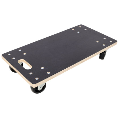 Furniture Moving Wooden Dolly with 4 PP Wheels - 2 Pack