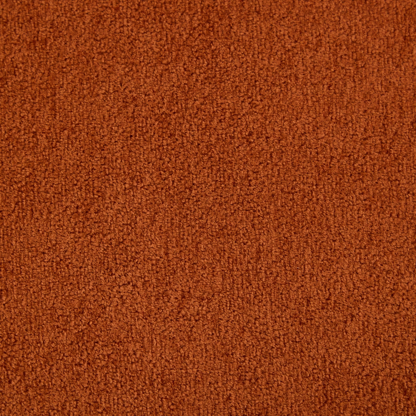 Round Armrest Loveseat (Dark Orange + Brown)
