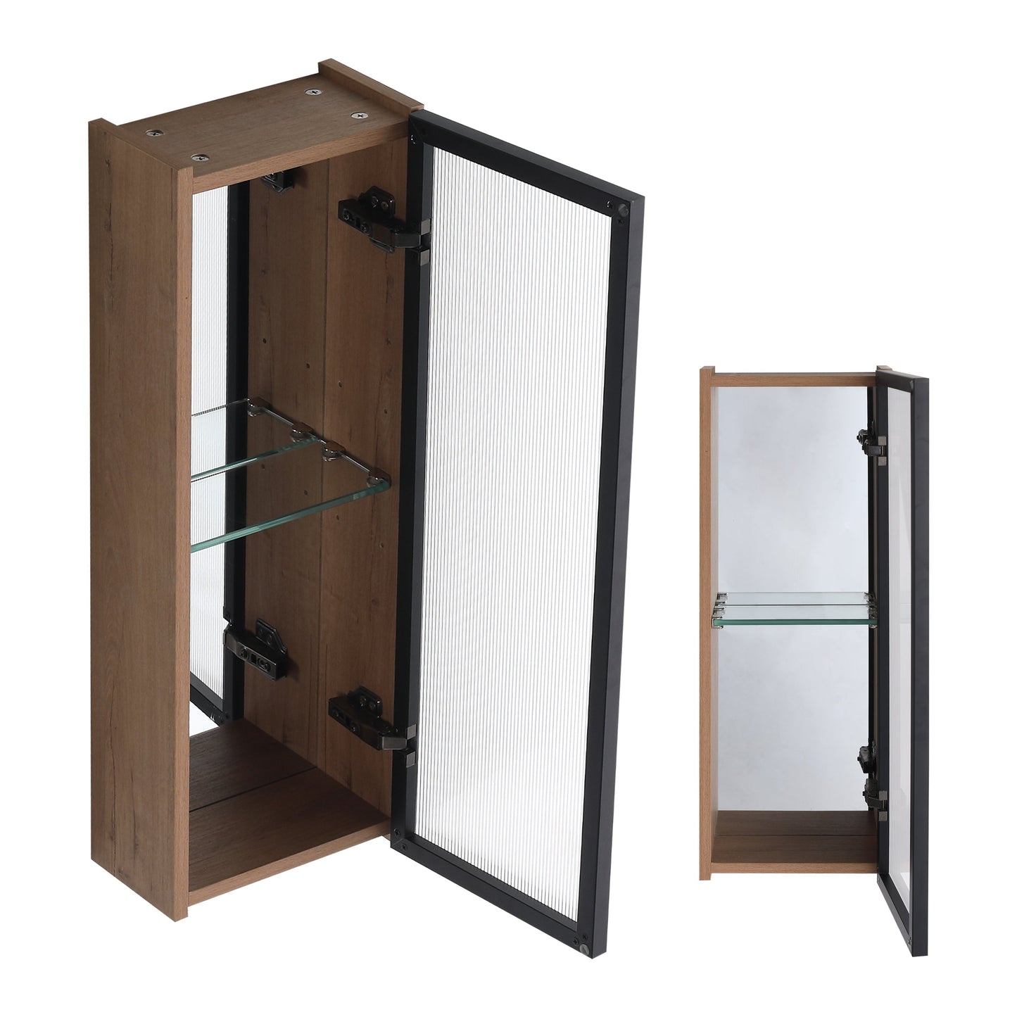 10'' Bathroom Wall Mirror Cabinet with Acrylic Door