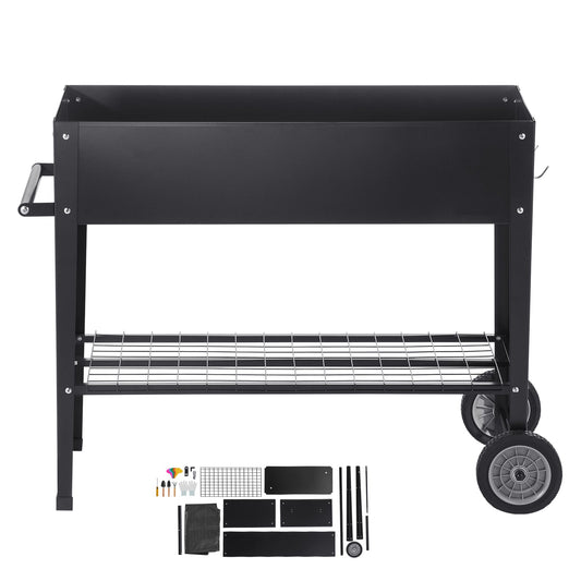Raised Garden Bed - Elevated Metal Planter Box