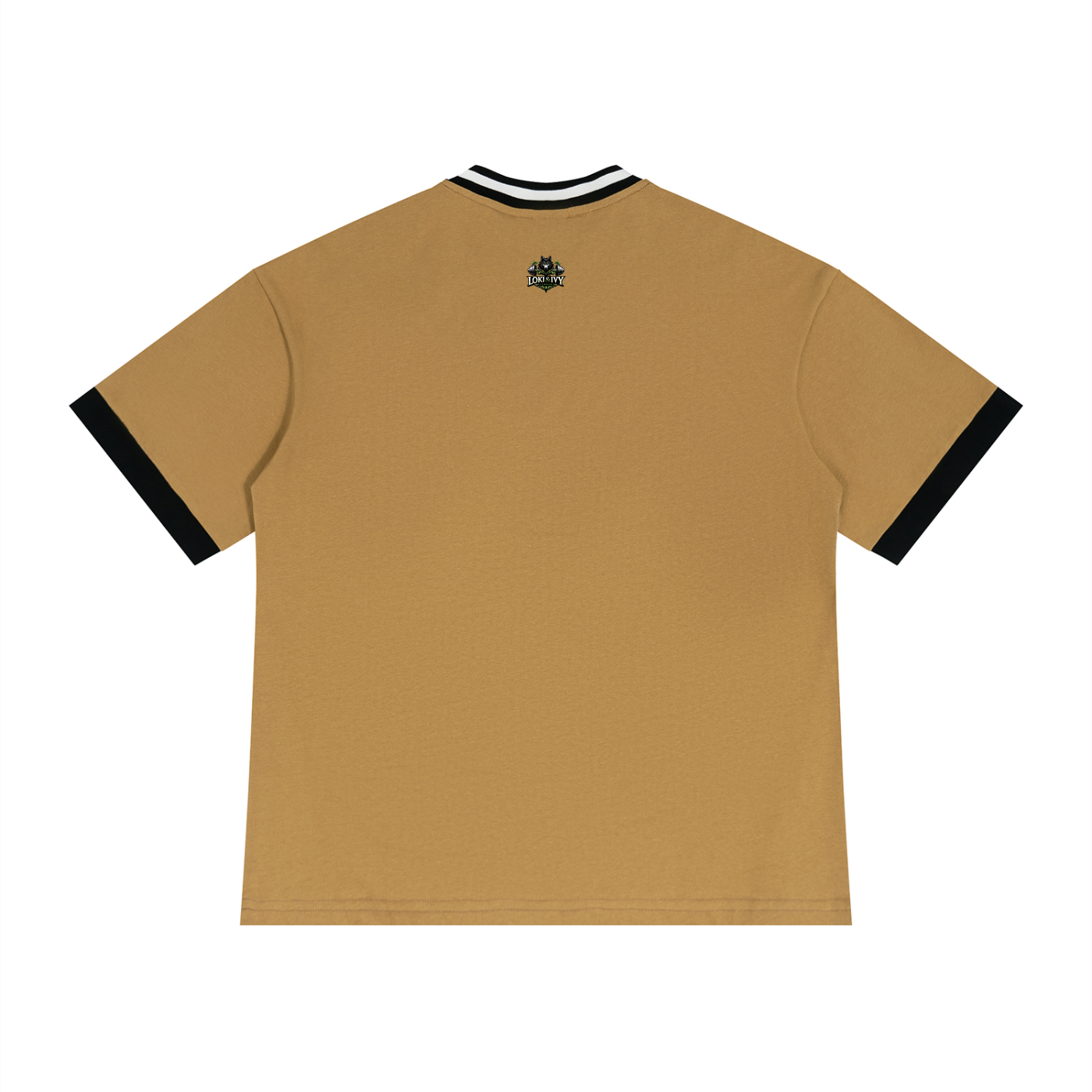 Loki & Ivy Unisex Color Block V-Neck T-Shirt