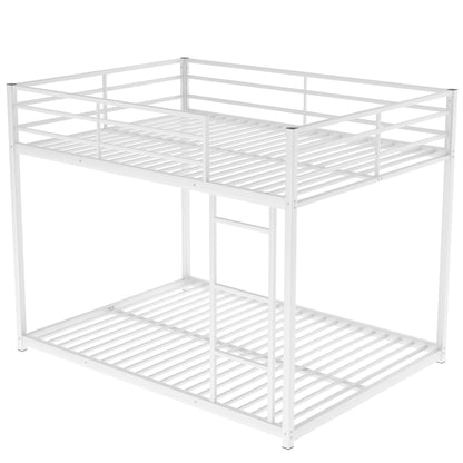 Metal Bunk Bed, Low Bunk Bed With Ladder