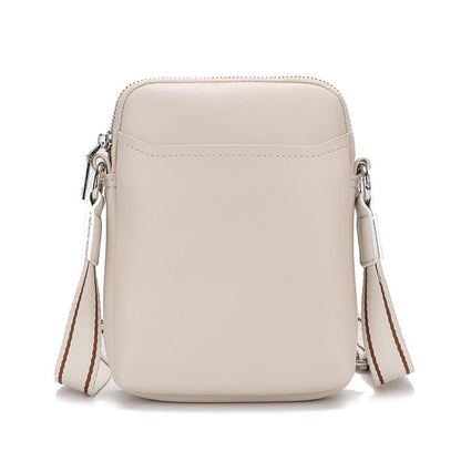 Elegant Women's Bag - Simple PU Soft Phone Bag, Compact Small Shoulder Crossbody Phone Purse