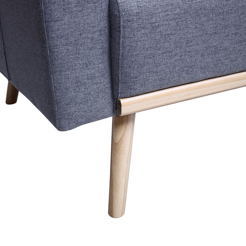 Easton - Fabric Sofa With USB Charging Ports Pockets And Pillows