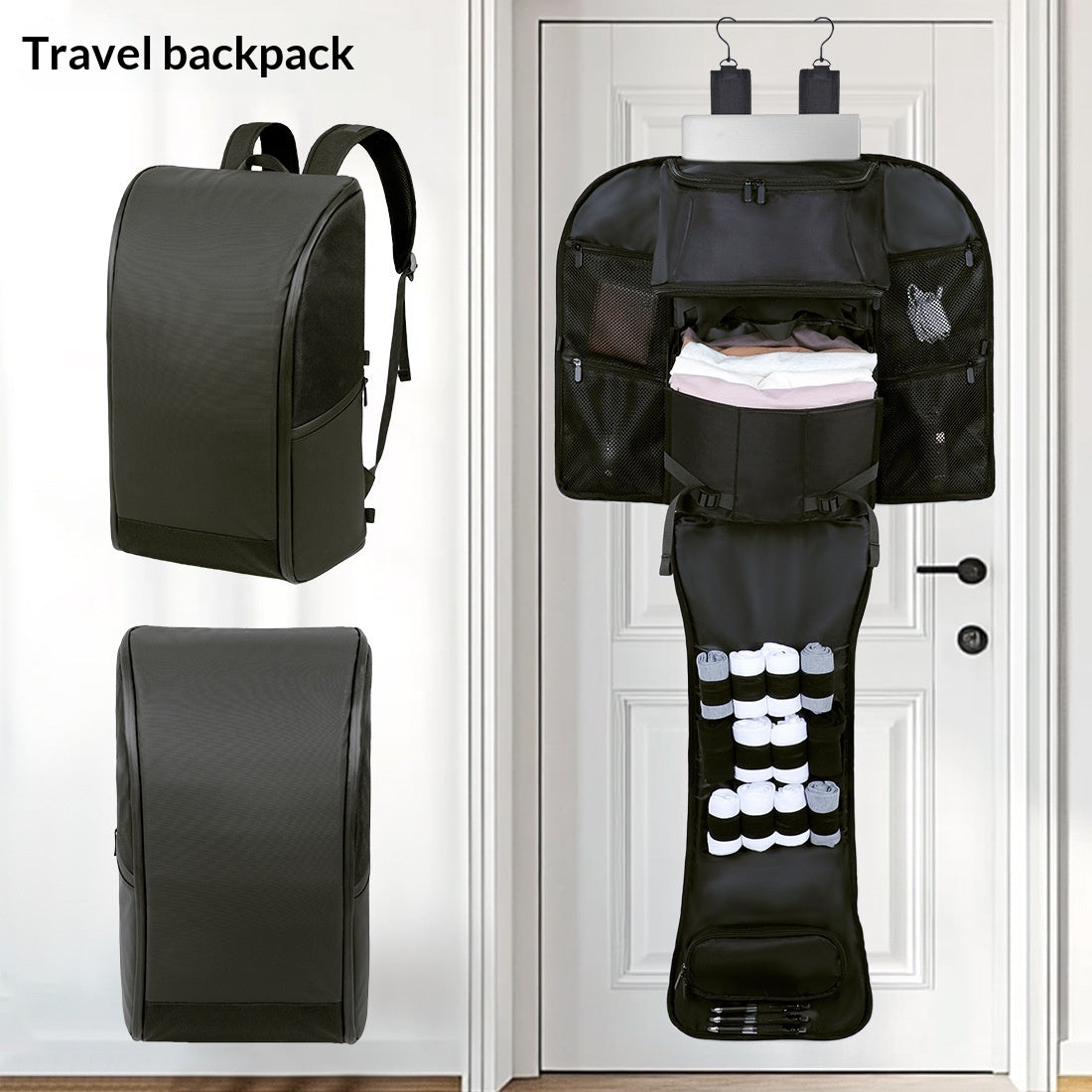 Cross-border New Mens Waterproof Large-capacity