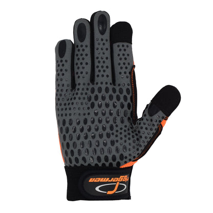 Riggermen Mens Heavy Duty Mechanic Work Gloves Touchscreen Anti-Slip Multiuse Safety Glove