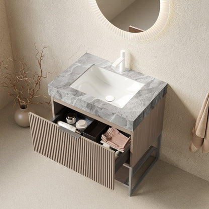 Yolan 30" Bathroom Vanity & Sink