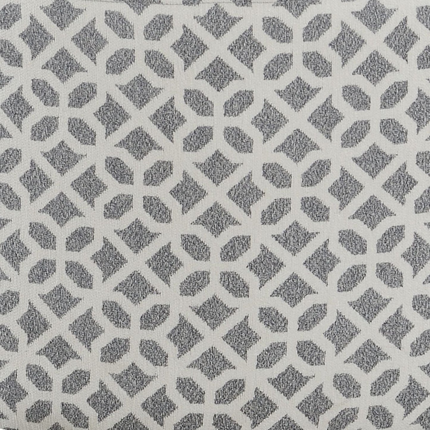 Round Ottoman - Gray