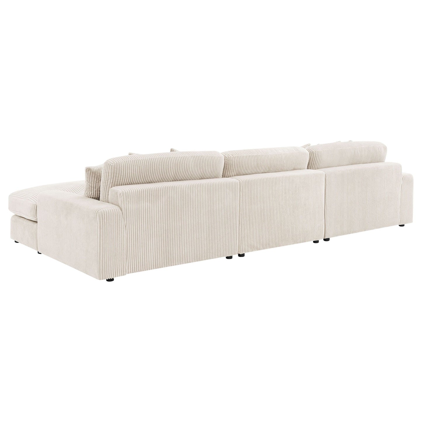 Cassidy - Upholstered Sectional Sofa With Reversible Cushions