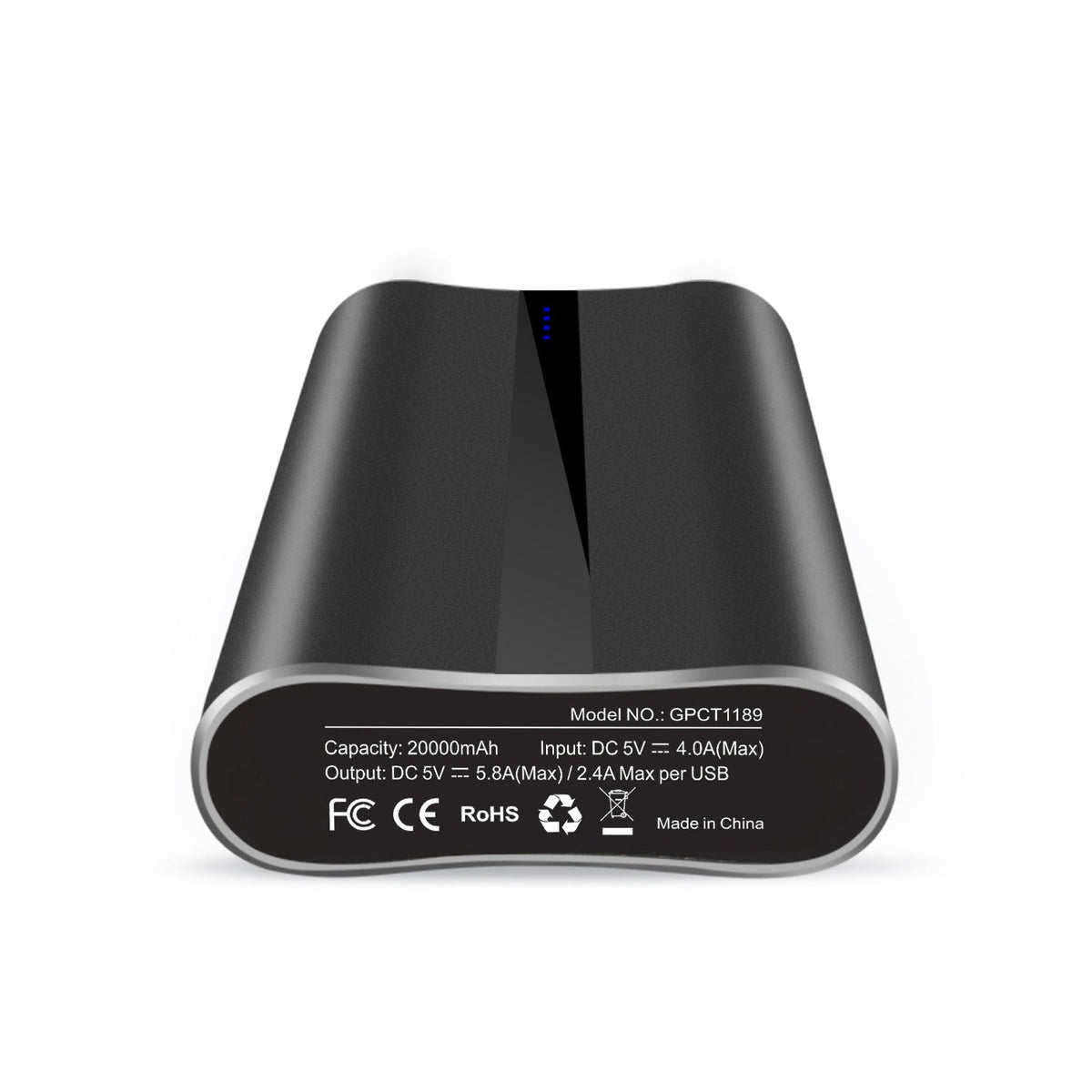Portable Charger 20000mAh Power Bank Total 5.8A Output 3-USB Ports External_x000B__x000B_Battery Pack Portable Phone Charger for IOS Phone11/Pro/Max/8/X/XS iPad S
