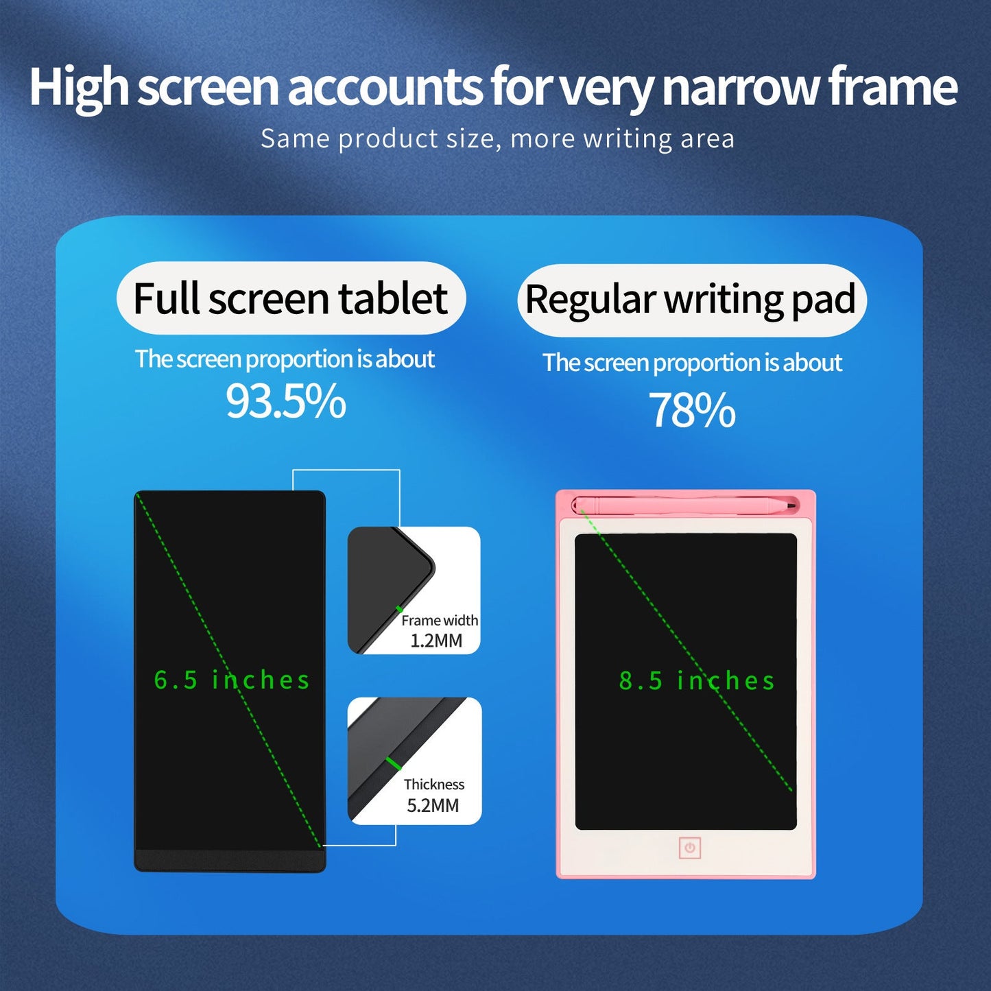 65-inch LCD Handwriting Board Draft Graffiti Painting