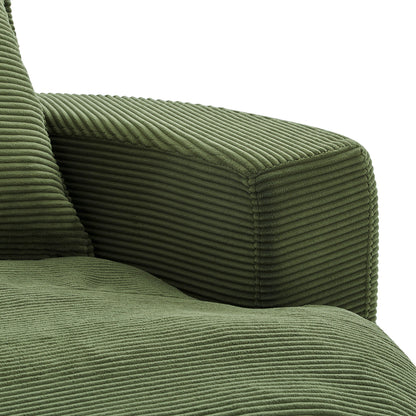 360° Swivel Accent Barrel Chair With Dual Layer Cushion And 3 Removable Pillows