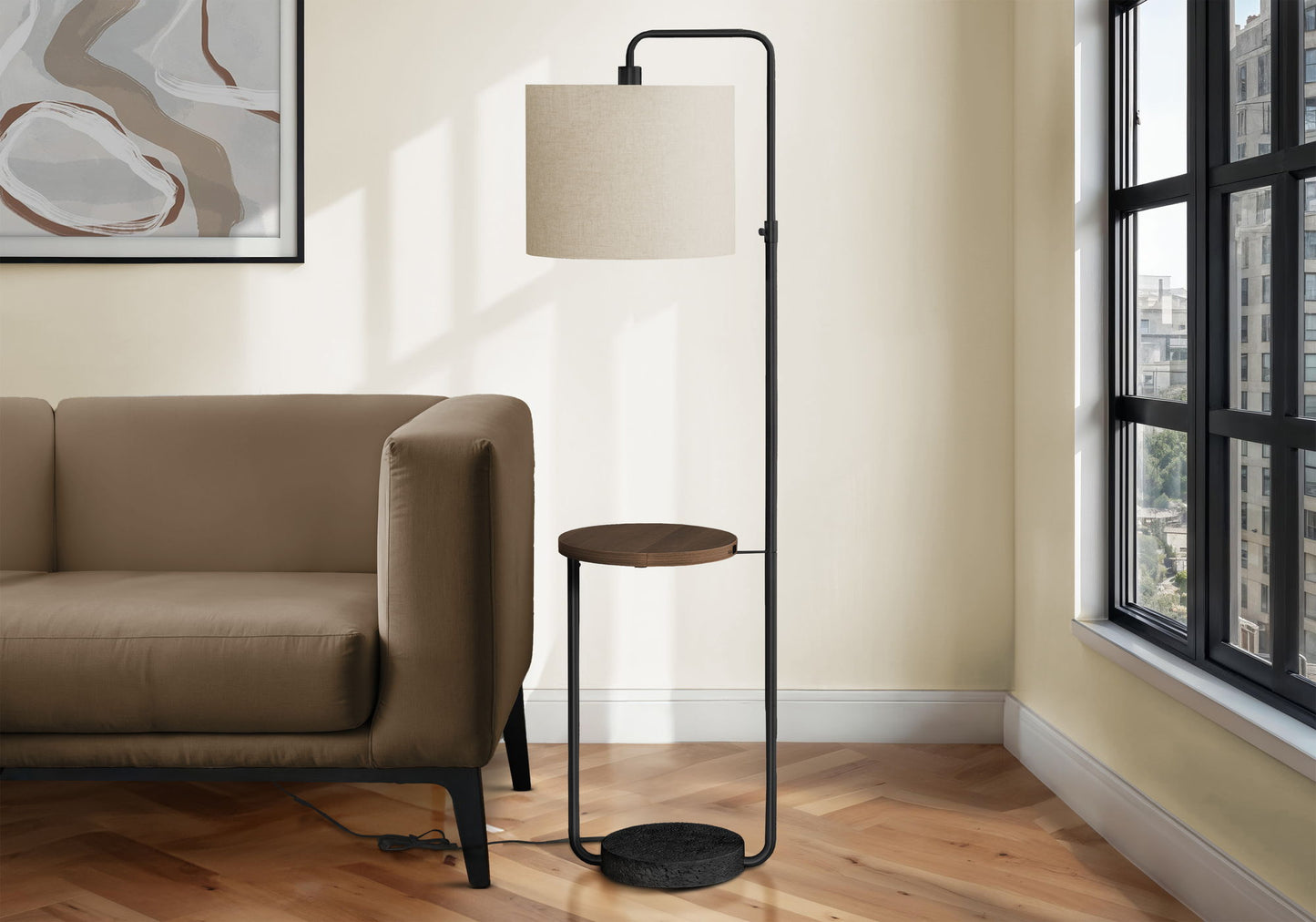 Floor Lamp USB Port Included Lighting