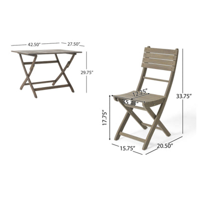 Positano Foldable Dining Set