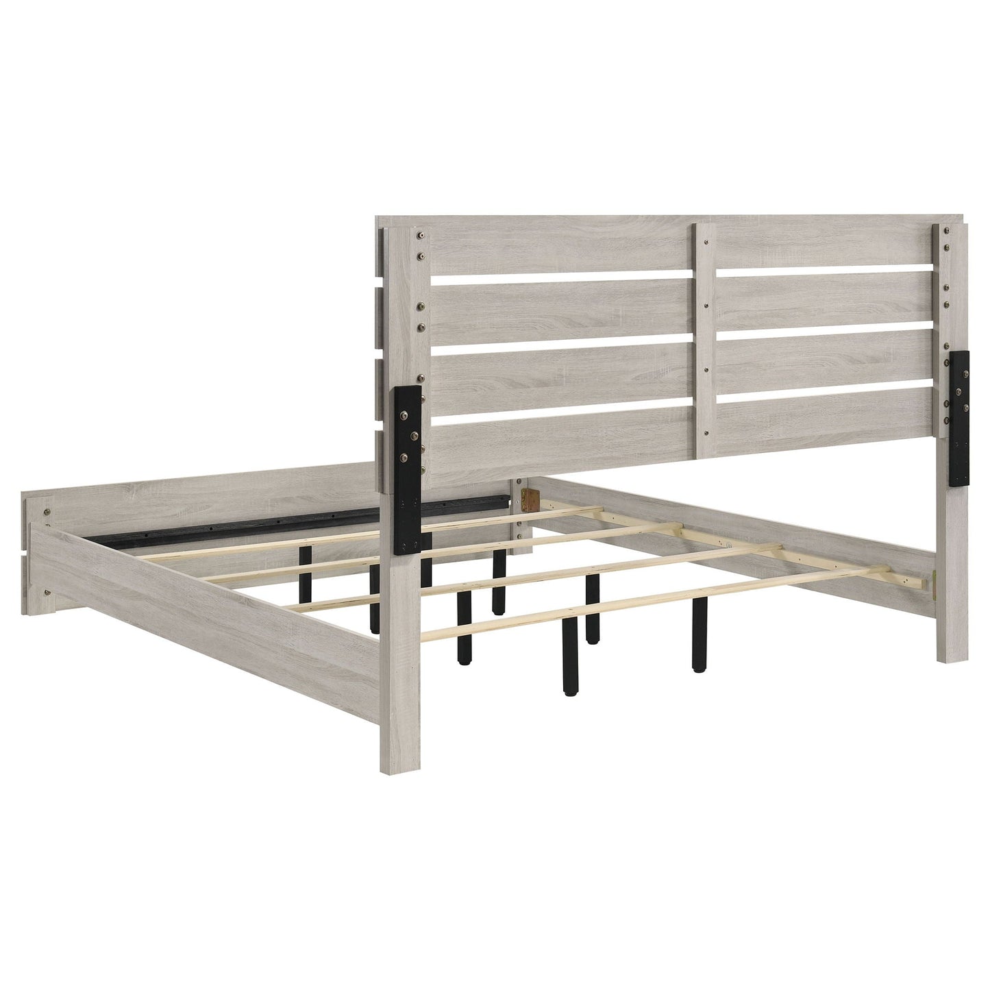 Brantford 5-piece Eastern King Bedroom Set Coastal White
