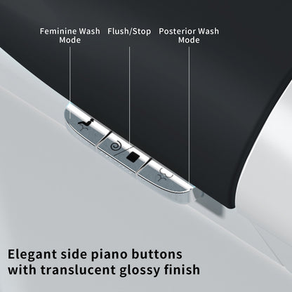 E40 Smart Toilet with Built-In Bidet and Advanced Features