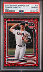 Graded 2024 Panini Stars & Stripes USA Charlie Condon #13 /199 Rookie RC Baseball Card PSA 10 Gem Mint