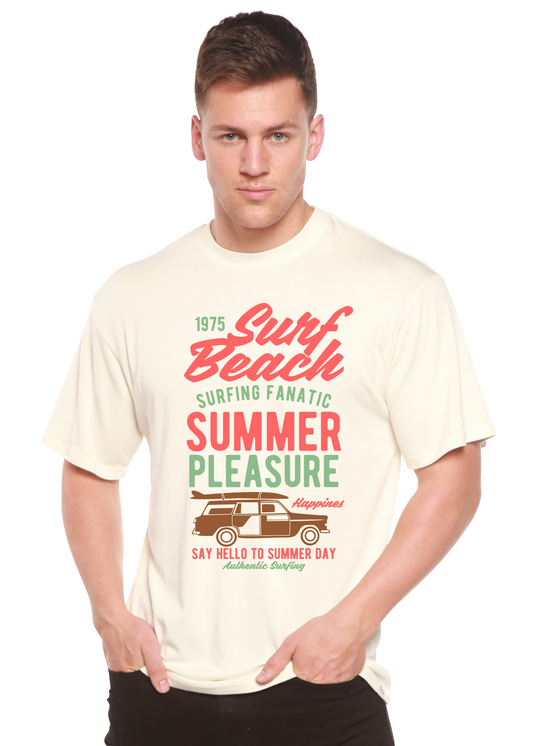 Surf Beach Spun Bamboo® Men's Bamboo Viscose/Organic Cotton Short Sleeve Graphic T-Shirt
