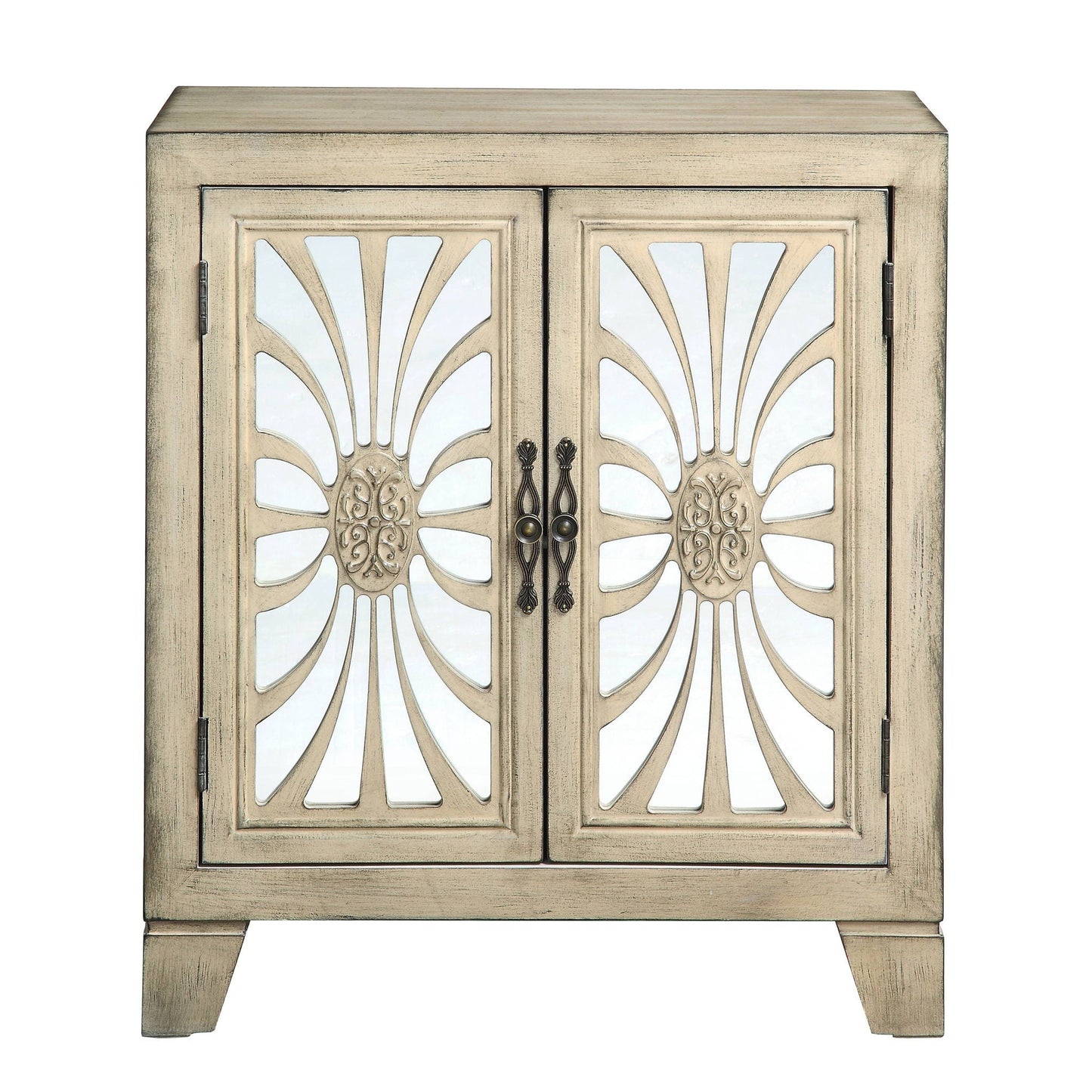 Nalani Console Cabinet - Antique White