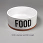 Tail Single Medium Anti-tip Neck Guard Cute Dog Bowl