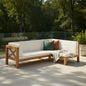 Brava X-Back Left Corner Bench Set of 2