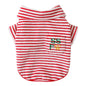 Autumn And Winter New Two-legged Warm Fleece Clothing For Pets, Small And Medium-sized Dogs, Dogs, Cats, Bichon Frises And Puppies, Striped Clothes