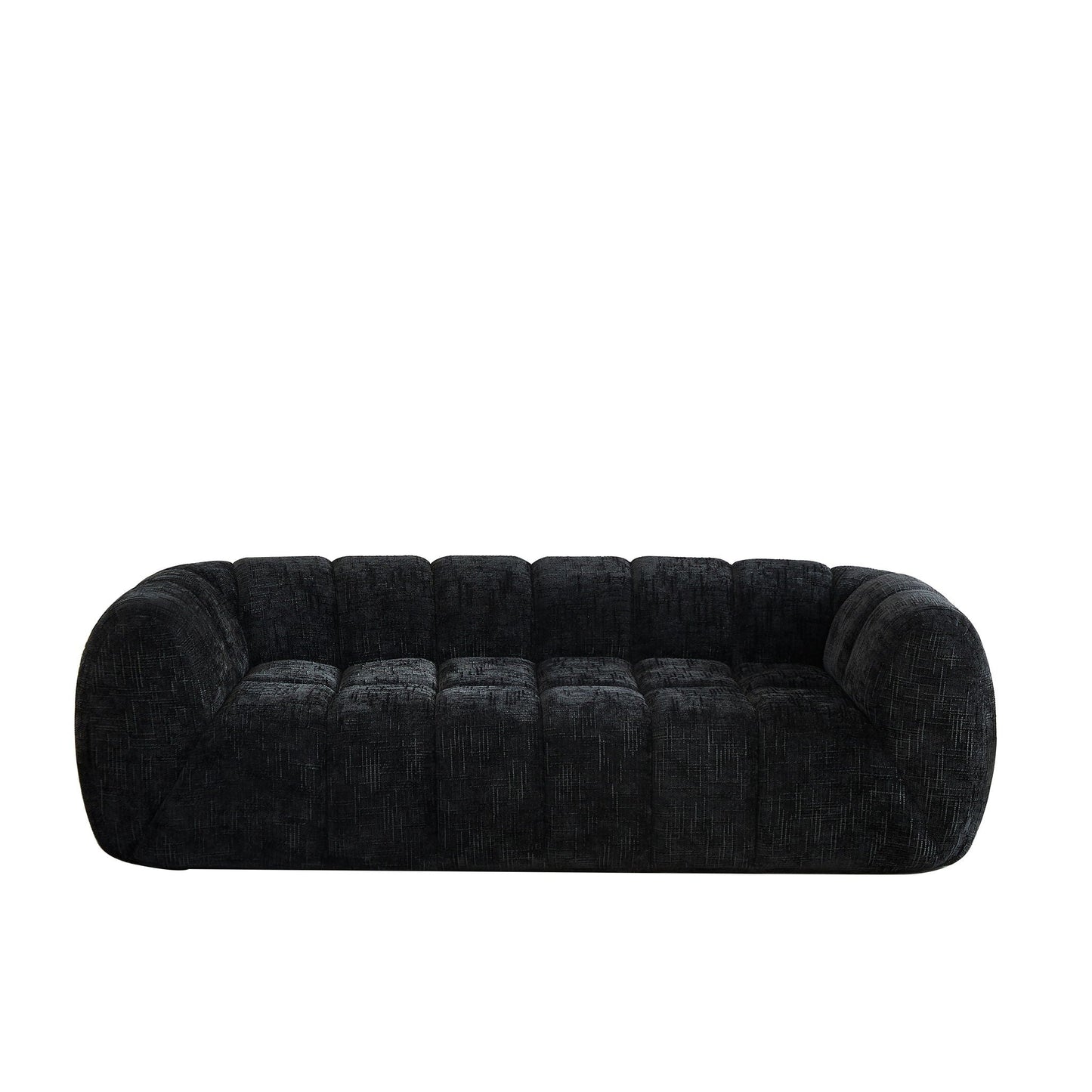 Modern Sofa With Piano Key Backrest