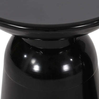 Outdoor Modern Metal End Large Table