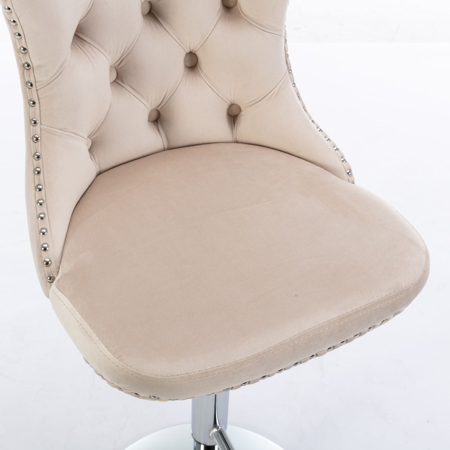 Swivel Adjustable Height Barstools Set of 2