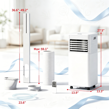 Home Air Conditioner, Mobile Air Conditioner for Cooling and Dehumidifying