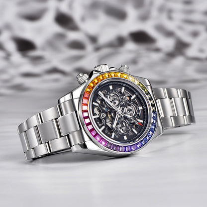 PAGANI DESIGN Mens Watch Multi-functional
