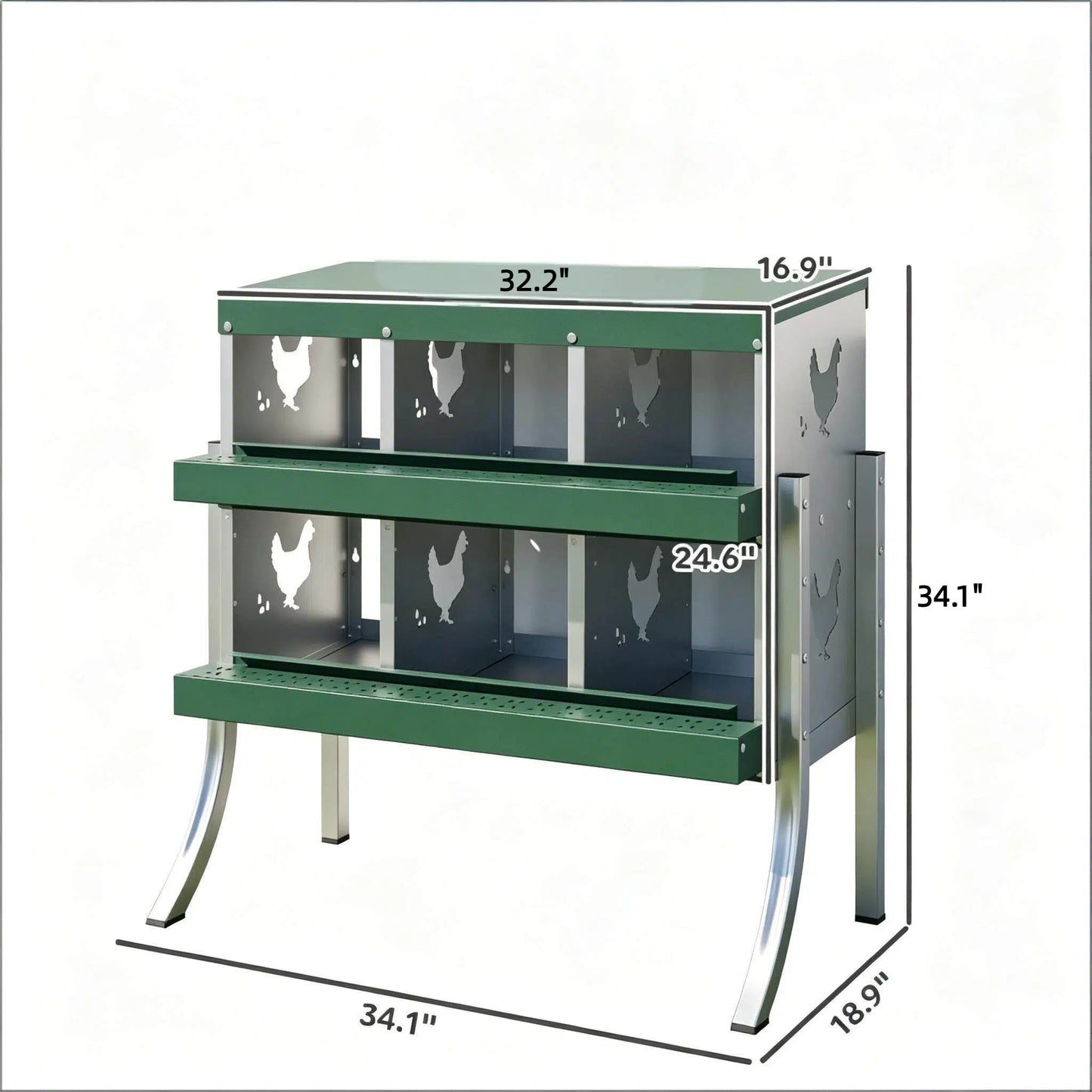 Outdoor Egg Laying Boxes, Metal Nesting Boxes, Chicken Nesting Boxes