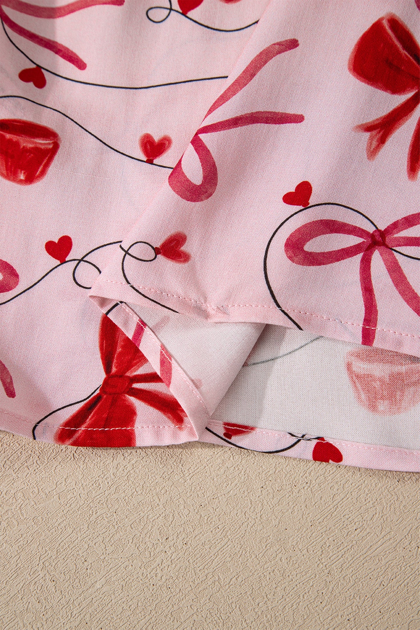 Laurel Pcs Pajama Set Long Sleeve Top