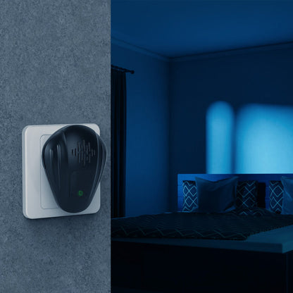 Ultrasonic Pest Repeller 2-Pack for Mosquitoes, Roaches & Rats