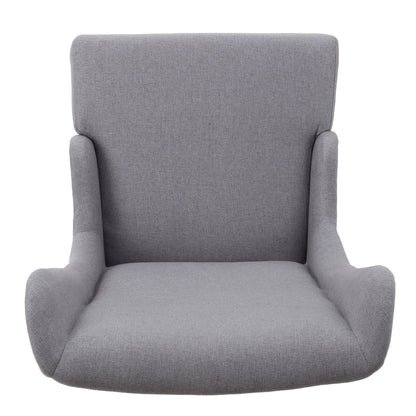 Alight Upholstered Dining Chair With High Back And Birch Wood Legs