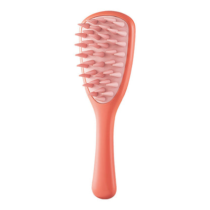 Pet Silicone Shampoo Brush For Long Short Hair Dogs Cats Washing Dog Washing Brush With Handle For Bathing Massaging, Hair Removal On Wet Or Dry Hai