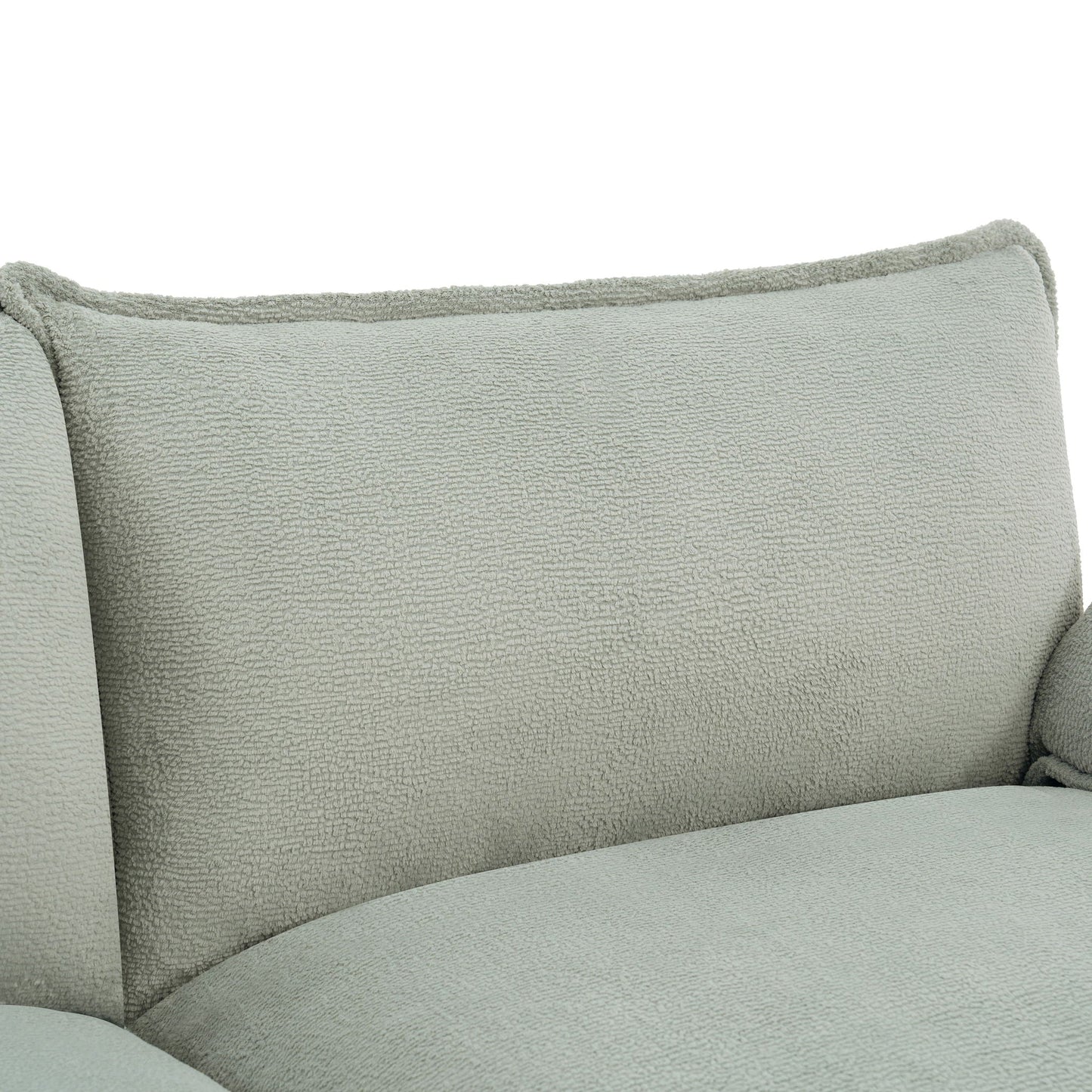 Modern Single Seat Accent Chair With Side Storage Pockets