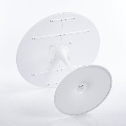Mid-Century Tulip Dining Table With Round Top
