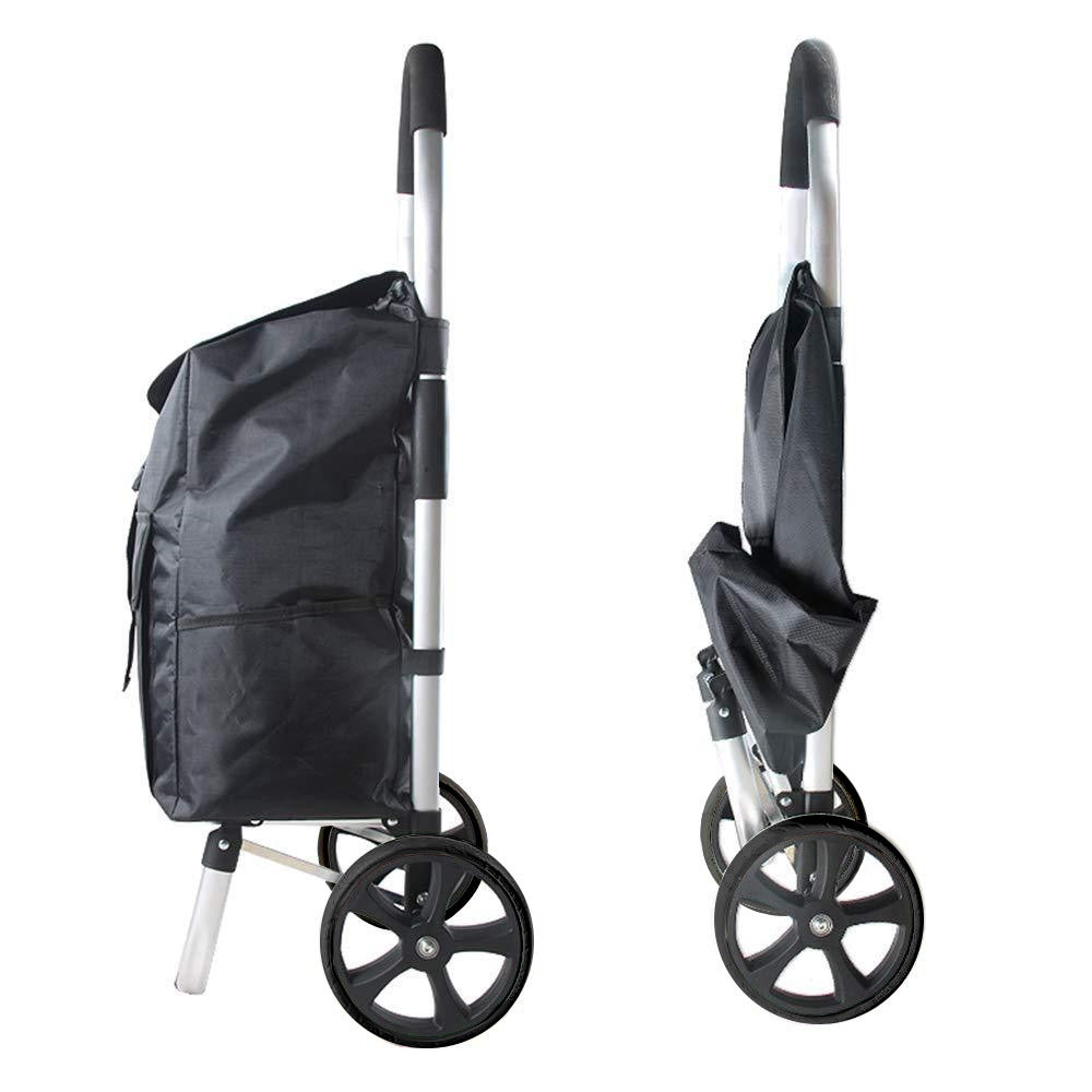 Portable Foldable Home Aluminum Shopping Cart