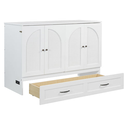 Murphy Bed With Large Drawers
