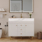 36 in Modern Free-standing Bathroom Vanity with Ceramic Sink & Ample Storage