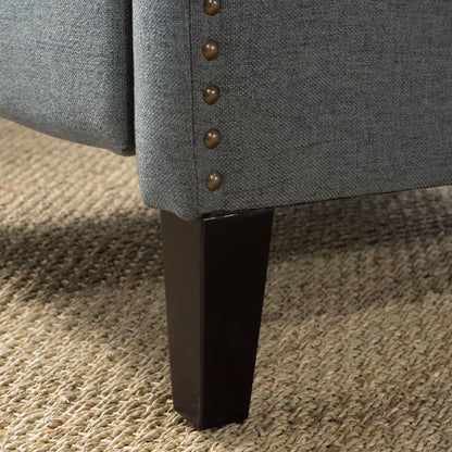 Westeros Wing Back Fabric Upholstered Recliner