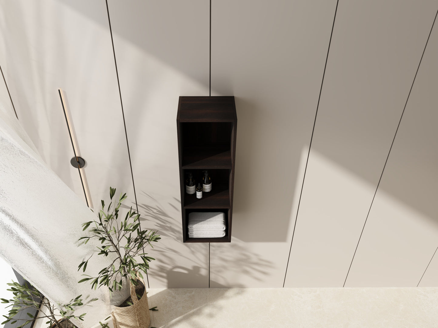 12 Inch Small Wall Mounted Storage Shelves