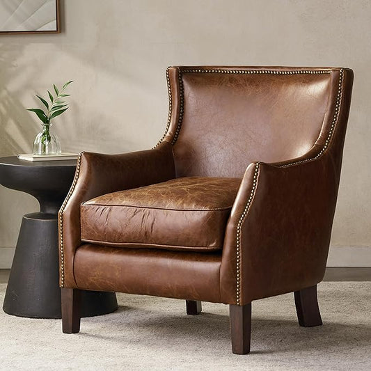 Genuine Leather Single Sofa