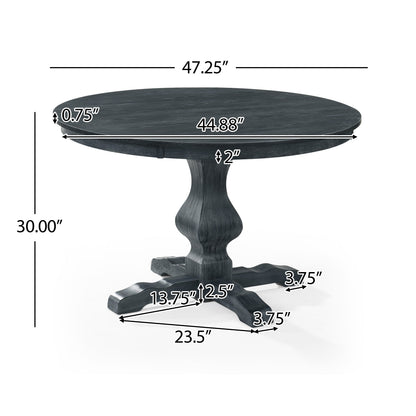 Round Dining Table (2 Boxs)