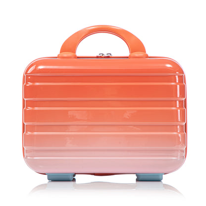 2 Pc PC Spinner Wheel Luggage Set with Gradient Color and Lock