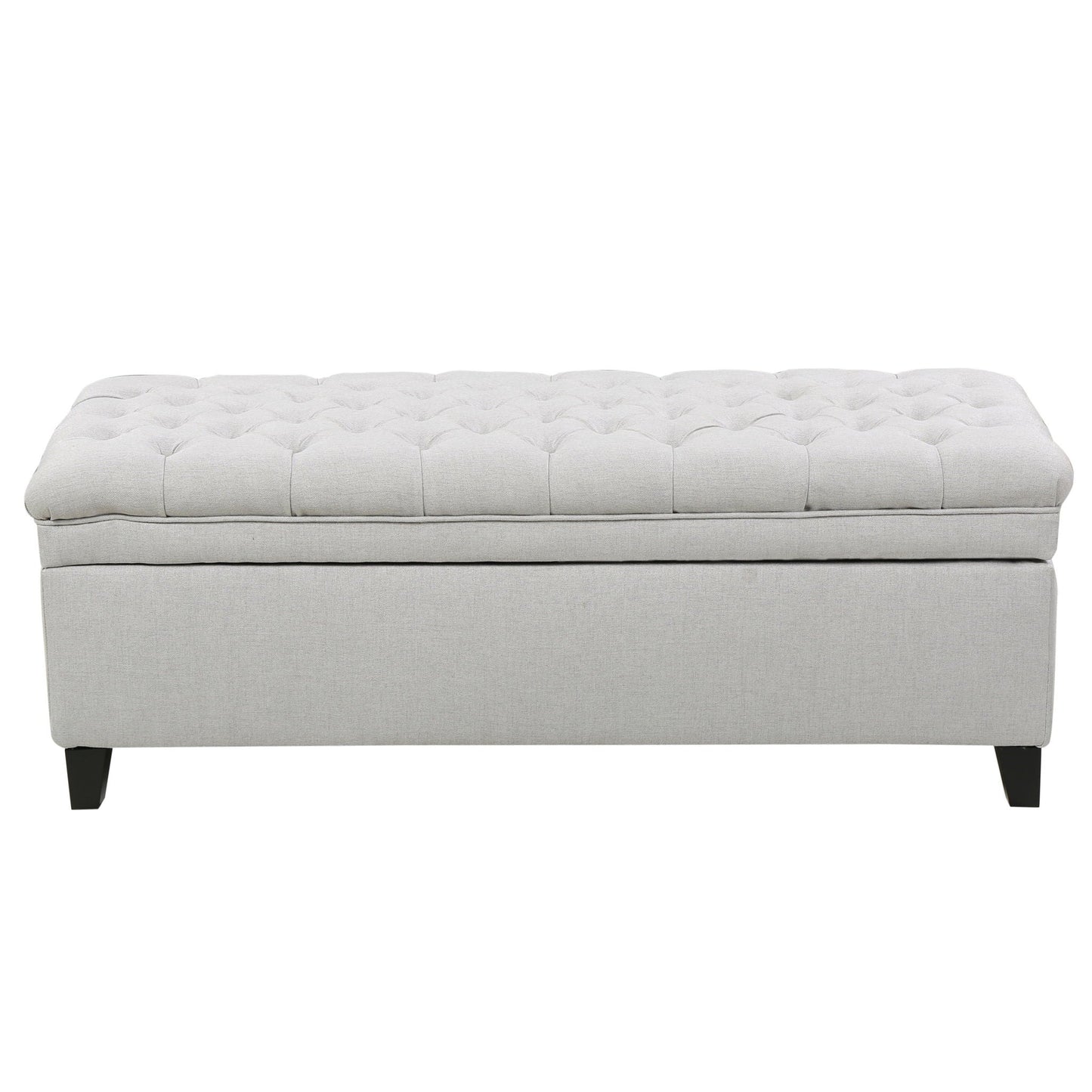 Juliana Storage Ottoman With Birch Legs