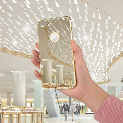 Slim Shock-resistant Mirror Case For iPhone 7